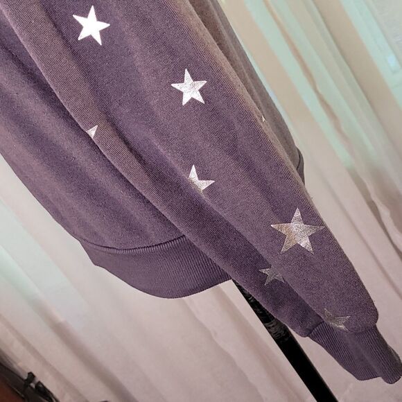 Forever 21 gray hooded sweatshirt sz small - Picture 3 of 13